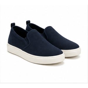 Harbor Navy Knit Slip-On